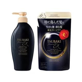 Tsubaki Premium EX Camellia Oil Hair Shampoo for Damaged Hair 450ml thumbnail 2