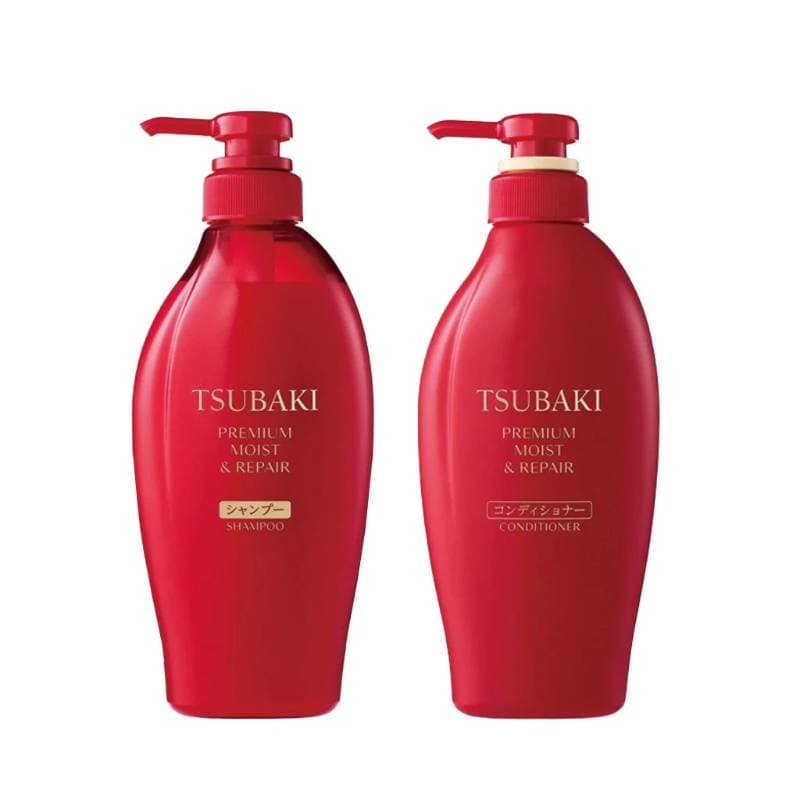 TSUBAKI Premium Shampoo & Conditioner Set - Moist & Repair 450ml x2 thumbnail 3